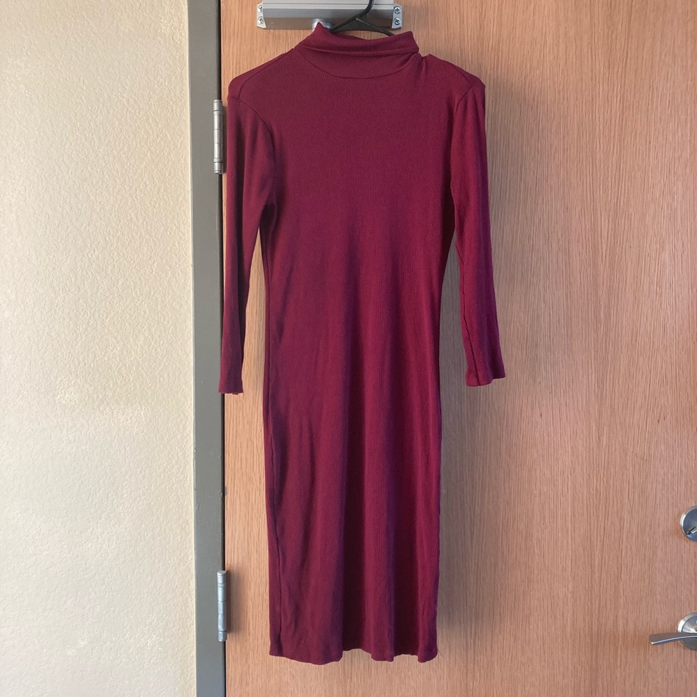 Turtleneck dress